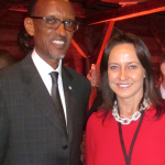 Leading Edge Representative with Mr. Paul Kagame, the President of Rwanda