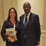 Leading Edge representative with Mr. Sufian Ahmed, the Minister of FInance of Ethiopia
