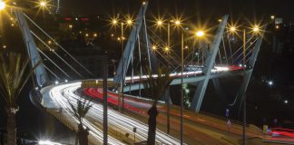 Five reasons to believe in Jordan Jordan's highways bridge at night